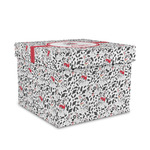 Dalmation Gift Box with Lid - Canvas Wrapped - Medium (Personalized)