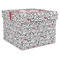 Dalmation Gift Boxes with Lid - Canvas Wrapped - X-Large - Front/Main