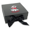 Dalmation Gift Boxes with Magnetic Lid - Black - Front (angle)