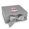 Dalmation Gift Boxes with Magnetic Lid - Silver - Front