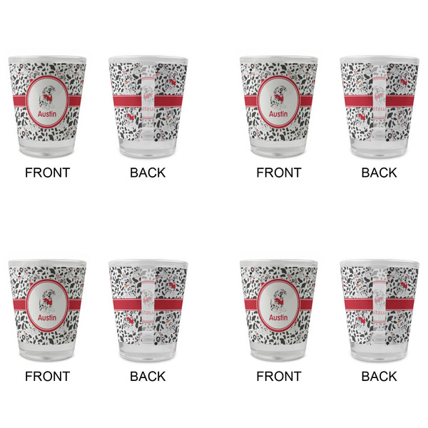 Dalmation Glass Shot Glass - Standard - Set of 4 - APPROVAL