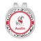 Dalmation Golf Ball Marker - Hat Clip - Silver