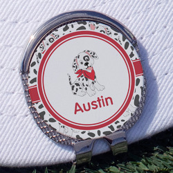 Dalmation Golf Ball Marker - Hat Clip
