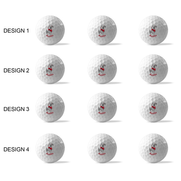 Dalmation Golf Balls - Generic - Set of 12 - APPROVAL