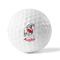 Dalmation Golf Balls - Generic - Set of 3 - FRONT