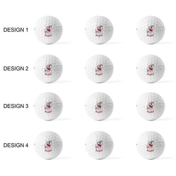 Dalmation Golf Balls - Titleist - Set of 12 - APPROVAL
