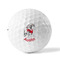 Dalmation Golf Balls - Titleist - Set of 3 - FRONT