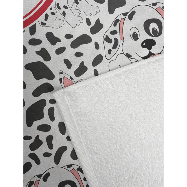 Dalmation Golf Towel - Detail