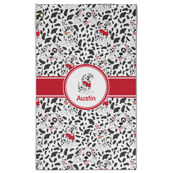 Dalmation Golf Towel - Poly-Cotton Blend - Large w/ Name or Text
