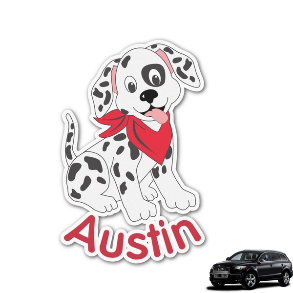Custom Dalmation Graphic Car Decal (Personalized)