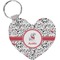 Dalmation Heart Keychain (Personalized)