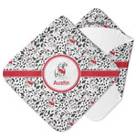 Dalmation Hooded Baby Towel (Personalized)