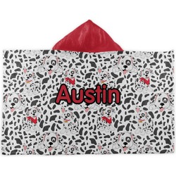Dalmation Kids Hooded Towel (Personalized)