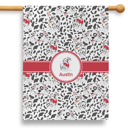 Dalmation 28" House Flag - Double Sided (Personalized)