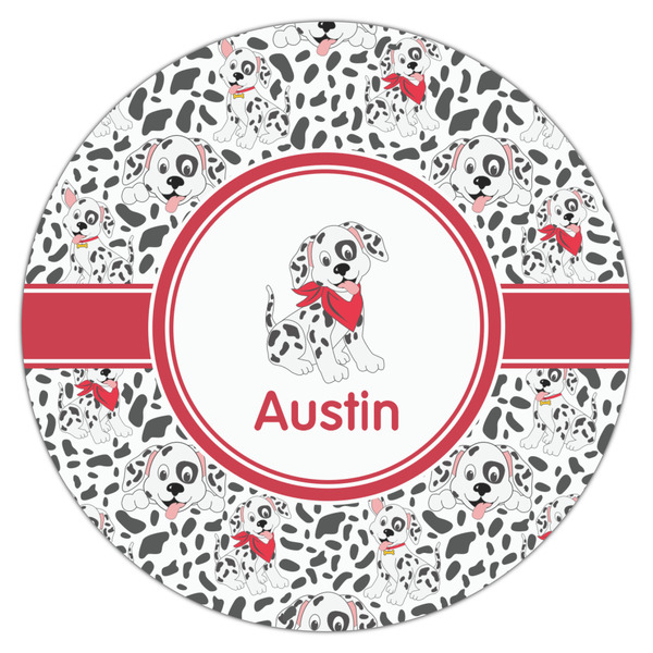Dalmation Icing Circle - Large - Single