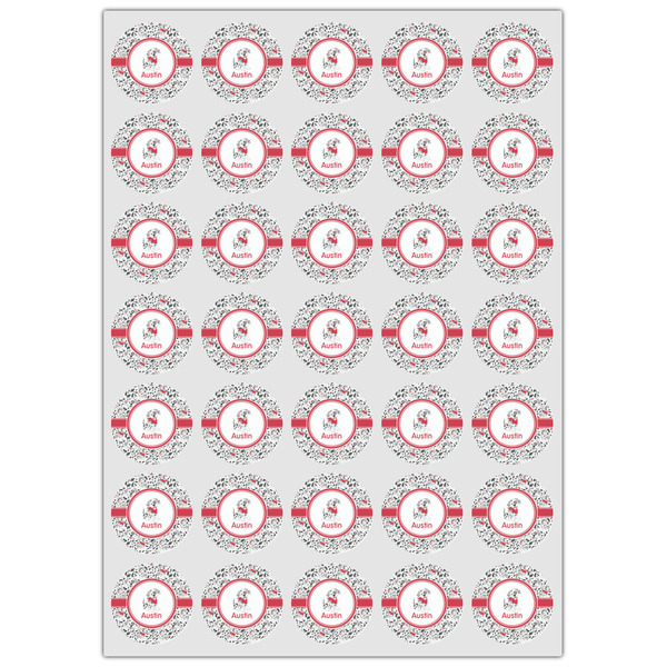 Dalmation Icing Circle - XSmall - Set of 35