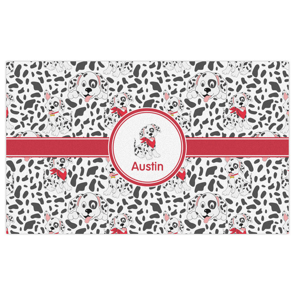 Dalmation Indoor / Outdoor Rug - 3'x5' - Front Flat