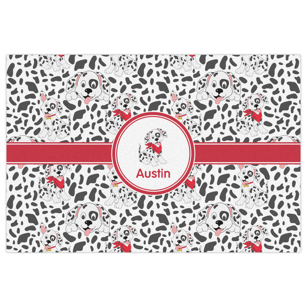 Dalmation Indoor / Outdoor Rug - 4'x6' - Front Flat