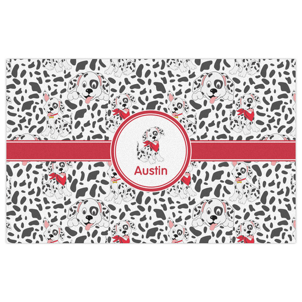 Dalmation Indoor / Outdoor Rug - 5'x8' - Front Flat