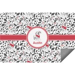 Dalmation Indoor / Outdoor Rug - 6'x8' w/ Name or Text