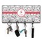 Dalmation Key Hanger w/ 4 Hooks & Keys