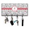 Dalmation Key Hanger w/ 4 Hooks w/ Graphics and Text