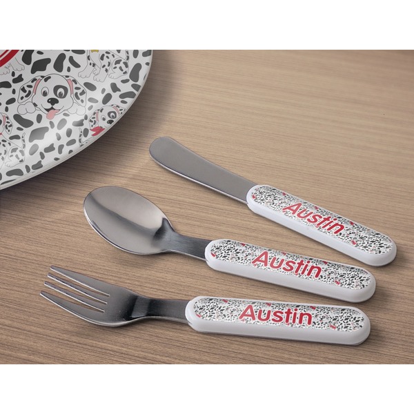Dalmation Kids Flatware w/ Plate
