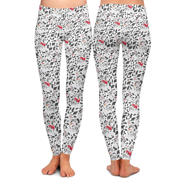 Dalmation Ladies Leggings - Front and Back