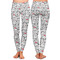 Dalmation Ladies Leggings - Front and Back