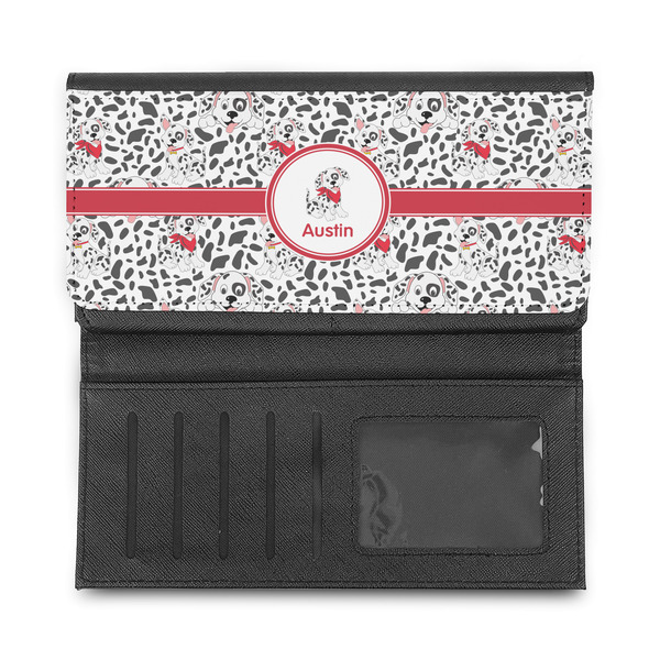 Dalmation Ladies Wallet - Half Way Open