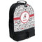 Dalmation Large Backpack - Black - Angled View