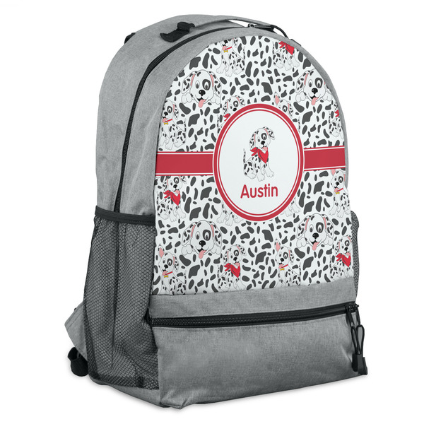 Custom Dalmation Backpack - Grey (Personalized)