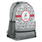 Dalmation Large Backpack - Gray - Angled View