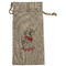 Dalmation Large Burlap Gift Bags - Front