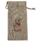 Dalmation Large Burlap Gift Bag - Front (Personalized)