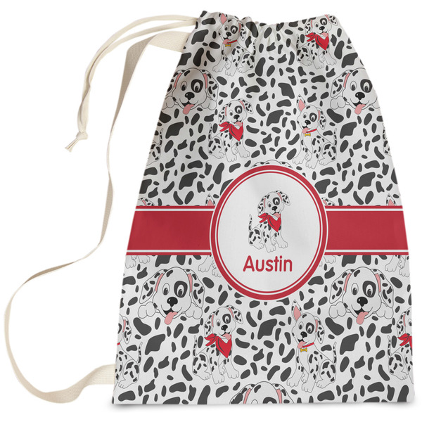 Custom Dalmation Laundry Bag - Large (Personalized)