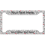 Dalmation License Plate Frame - Style A (Personalized)