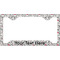 Dalmation License Plate Frame - Style C