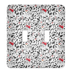 Dalmation Light Switch Cover (2 Toggle Plate)