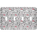Dalmation Light Switch Cover (4 Toggle Plate)