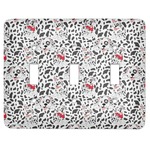 Dalmation Light Switch Cover (3 Toggle Plate)