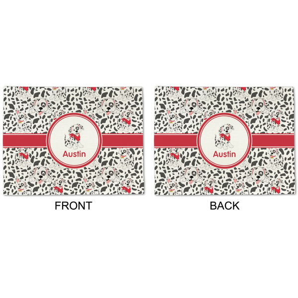 Dalmation Linen Placemat - APPROVAL (double sided)