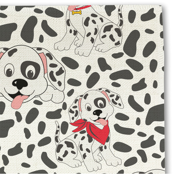 Dalmation Linen Placemat - DETAIL