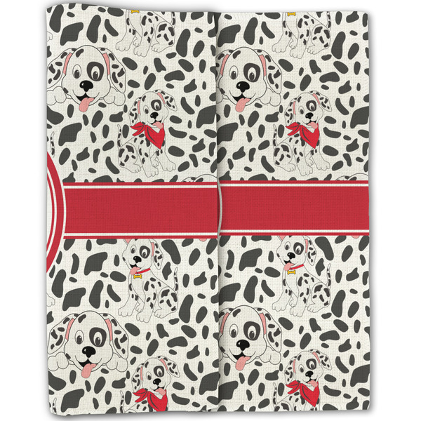 Dalmation Linen Placemat - Folded Half (double sided)