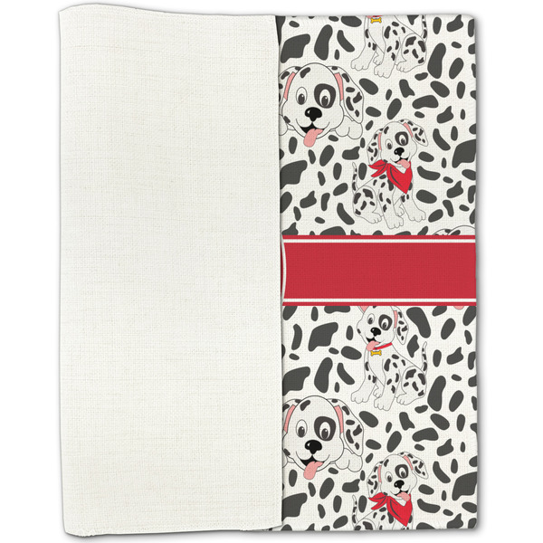 Dalmation Linen Placemat - Folded Half