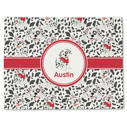 Dalmation Single-Sided Linen Placemat - Single w/ Name or Text