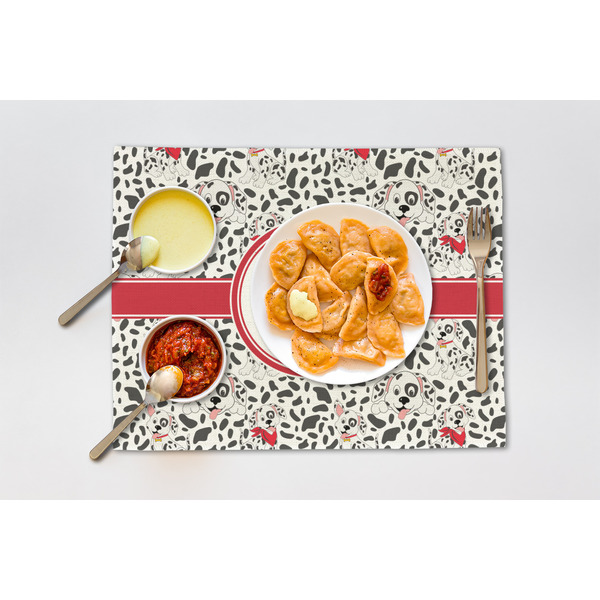 Dalmation Linen Placemat - Lifestyle (single)