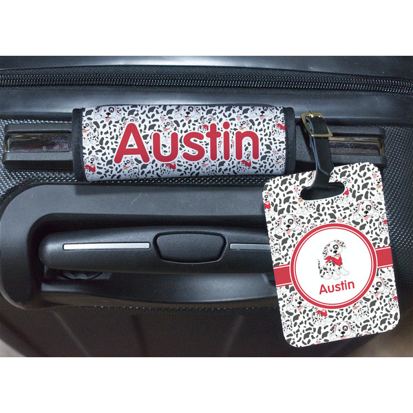Dalmation Luggage Wrap & Tag
