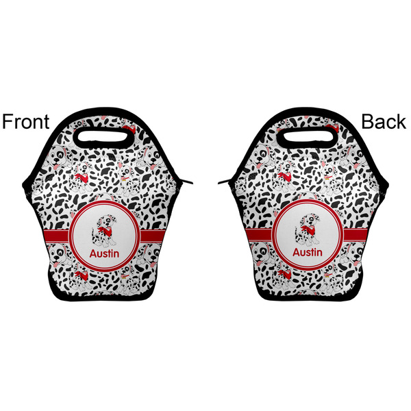 Dalmation Lunch Bag - Front and Back