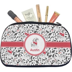 Dalmation Makeup / Cosmetic Bag - Medium (Personalized)
